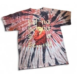 Selena Quintanella Official Merch Tie Dye Tee Shirt T Shirt Sz L Music Artist